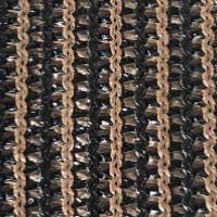 Eden's Decor Straight Flat-Edged Sun Shade Sail Rectangular 16' x 19' Brown UV-Blocking Outdoor Canopy Fabric Cloth Awning for Pergola Patio Garden Backyard Custom Size