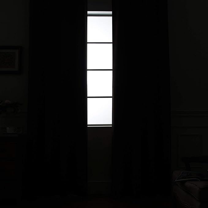 Yakamok 100% Blackout Curtain for Bedroom, Thermal Insulated Drapes - Image 8