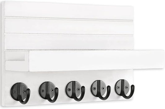 Lwenki Key Holder for Wall, Decorative Key and Mail Holder - Image 2