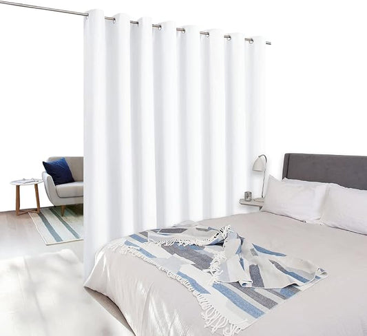 NICETOWN Closet Door Heavy Curtain, Room Dividers Shade Screens Partitions - Image 2