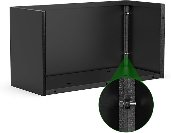 Outdoor Metal Planter Box - Rectangular Trough, All-Weather Durable with 4 Drainage Holes, 25x11x13 Inches for Porch & Patio, Black