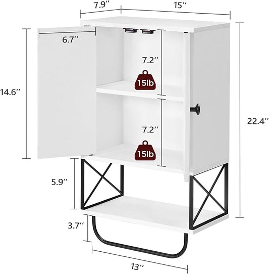 MAHANCRIS Bathroom Wall Cabinet - Image 2