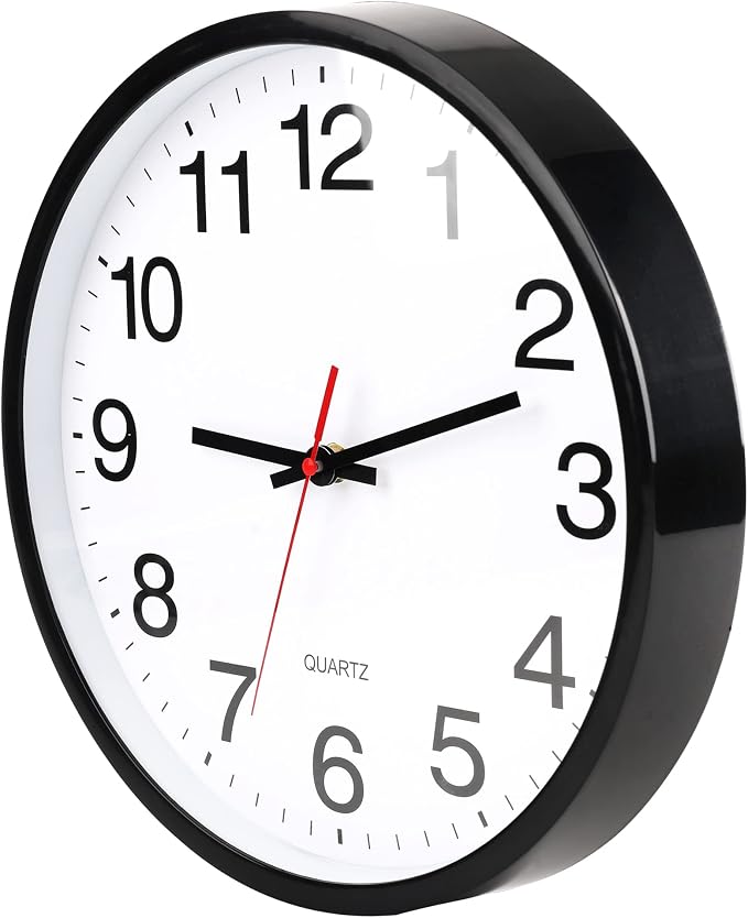 OceeK 12 Inch Wall Clock, Modern Wall Clocks Battery Operated, Silent - Image 9