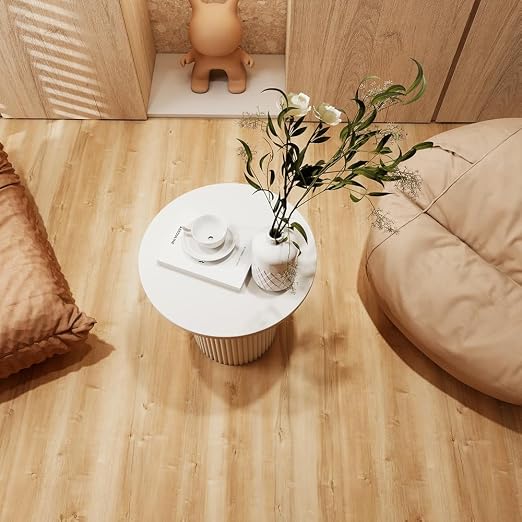 Wood Grain Peel and Stick Floor Tiles – 11.8” Width, Full Roll Length of 394" – - Image 7