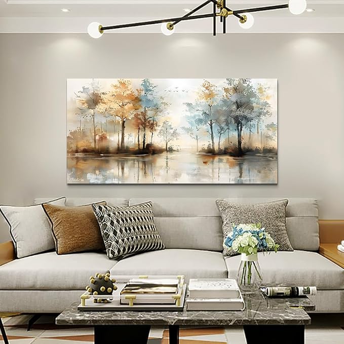 Lapremoly Large Wall Decor For Living Room Framed Wall Art for Bedroom Abstract - Image 6