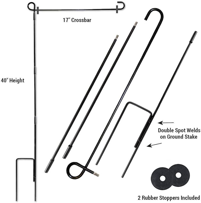 WinCraft Chicago Baseball Garden Flag with Stand Holder