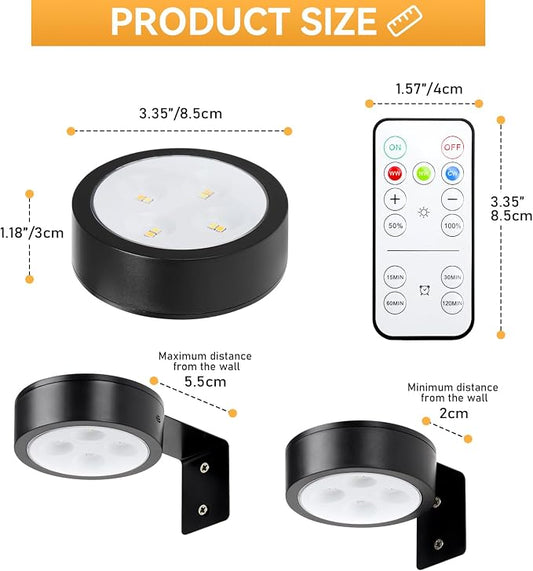 2-Pack Picture Light Battery Operated - Image 2