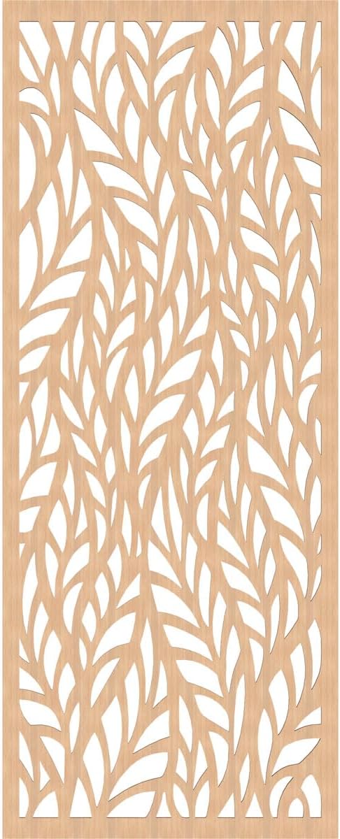 Ortonville Decorative Pierced Fretwork Wood Wall Panels, 31 3/8"W x 79 3/8"H x - Image 4