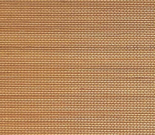 Cordless Woven Wood Roman Shades, 24W x 60H, Bamboo Mesh Natural, Sizes 20-72 - Image 5