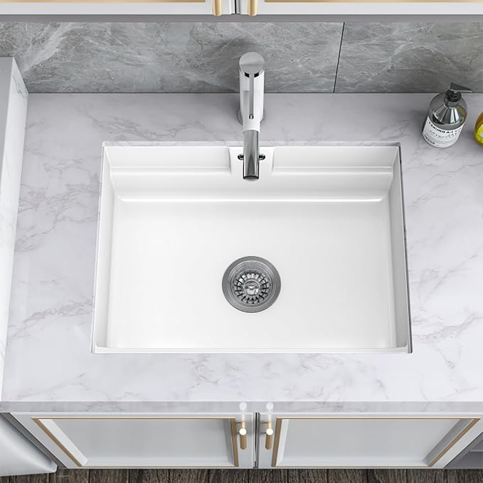 practicalWs White/Gray Marble Contact Paper 17.7 inch x 78.7 inch, Marble Peel - Image 9