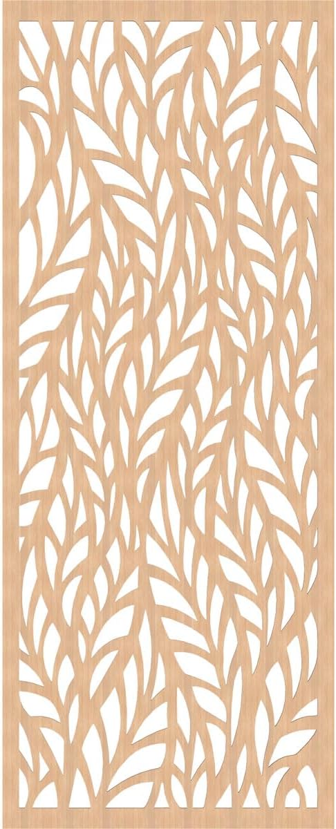 Ortonville Decorative Pierced Fretwork Wood Wall Panels, 29 3/8"W x 74 3/8"H x - Image 4