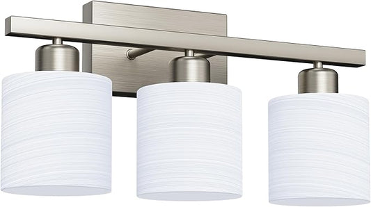 PARTPHONER Bathroom Light Fixtures, Bathroom Lighting Fixtures Over Mirror - Image 2