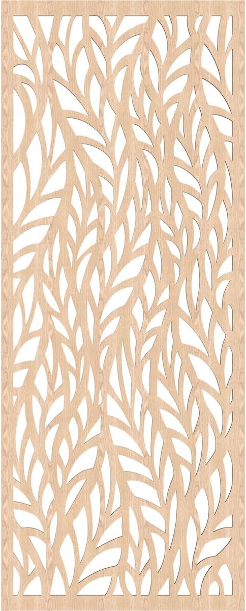 Ortonville Decorative Pierced Fretwork Wood Wall Panels, 27 3/8"W x 69 3/8"H x - Image 4