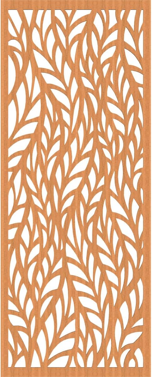 Ortonville Decorative Pierced Fretwork Wood Wall Panels, 29 3/8"W x 74 3/8"H x - Image 4