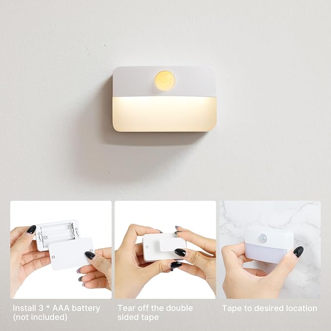 Guankai 16 Pack Motion Sensor Stair Light - Image 8
