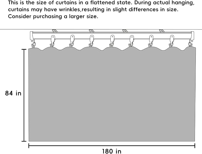 Room Divider Curtains Flexible Ceiling Tracks Set Curtain Track Ceiling Mount - Image 7