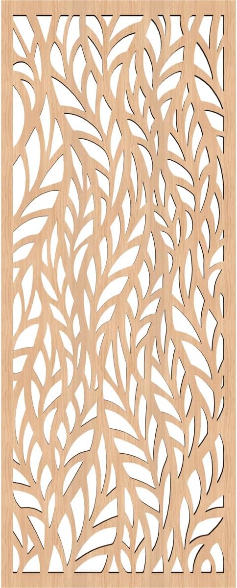 Ortonville Decorative Pierced Fretwork Wood Wall Panels, 9 3/8"W x 24 3/8"H x - Image 4