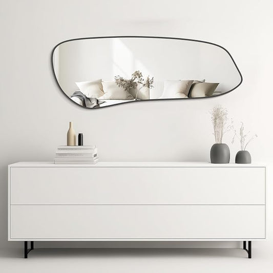 WallBeyond Irregular Wall Mirror, Asymmetrical Mirror Wall Mounted - Image 2