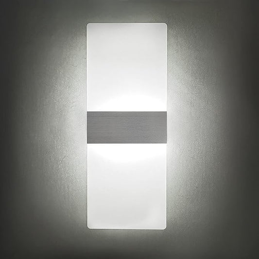 KICAAO Modern Wall Sconces 4 Pack, Led Wall Light 10w, Wall Sconce Up Downlight - Image 2