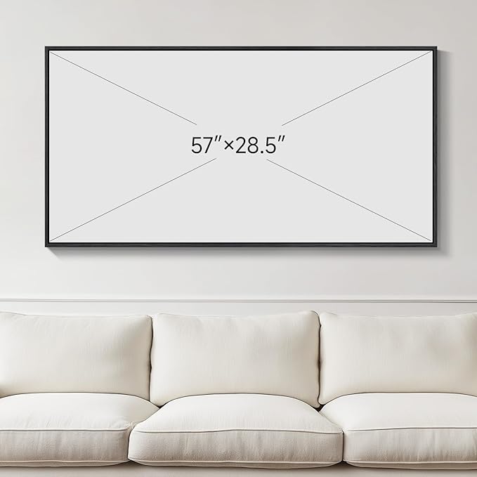 Extra Large Framed Abstract Wall Art - Image 7