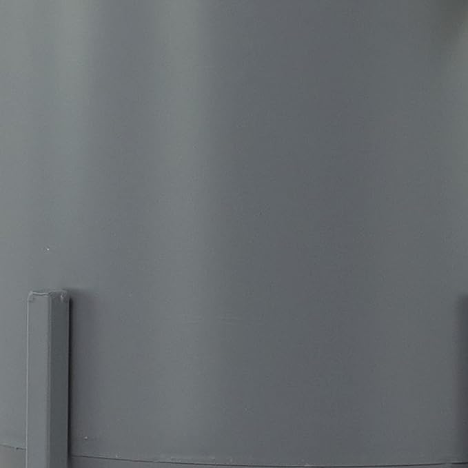 Deco 79 CosmoLiving by Cosmopolitan Metal Round Planter with Removable Stand, 13" x 13" x 36", Dark Gray