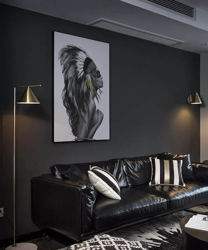 Black Peel and Stick Wallpaper Black Contact Paper Decorative Self-Adhesive - Image 7