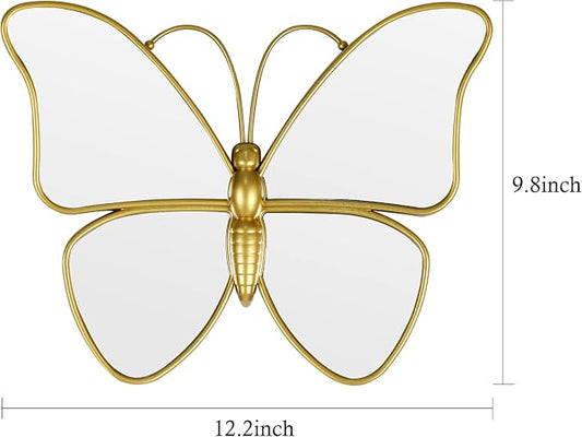 Decorative Butterfly Wall Mirror - Image 2