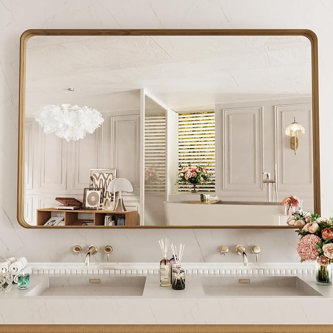 LOAAO 50X30 Inch Bathroom Mirror - Image 8