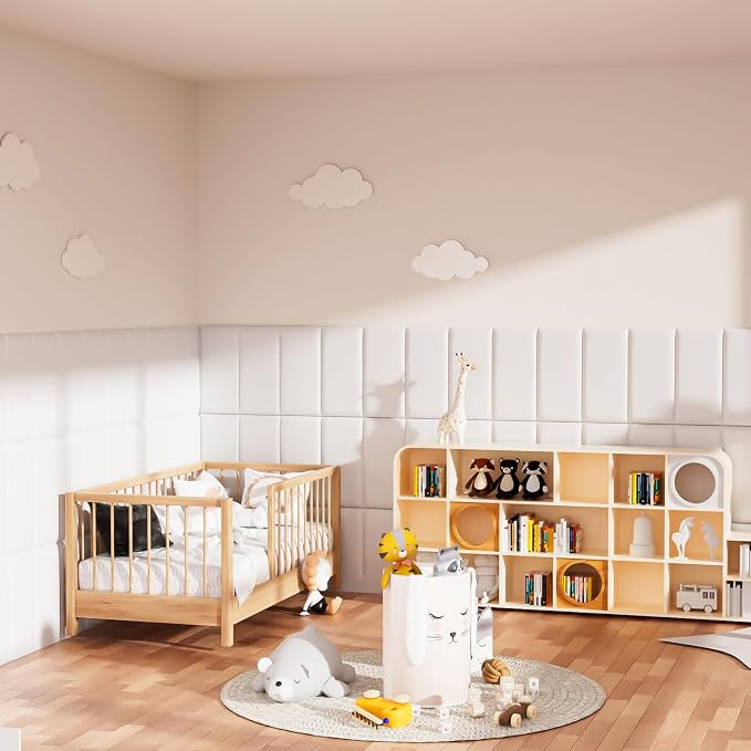 3D Anti-Collision Wall Padding for Kids, Self-Adhesive Panels for - Image 7