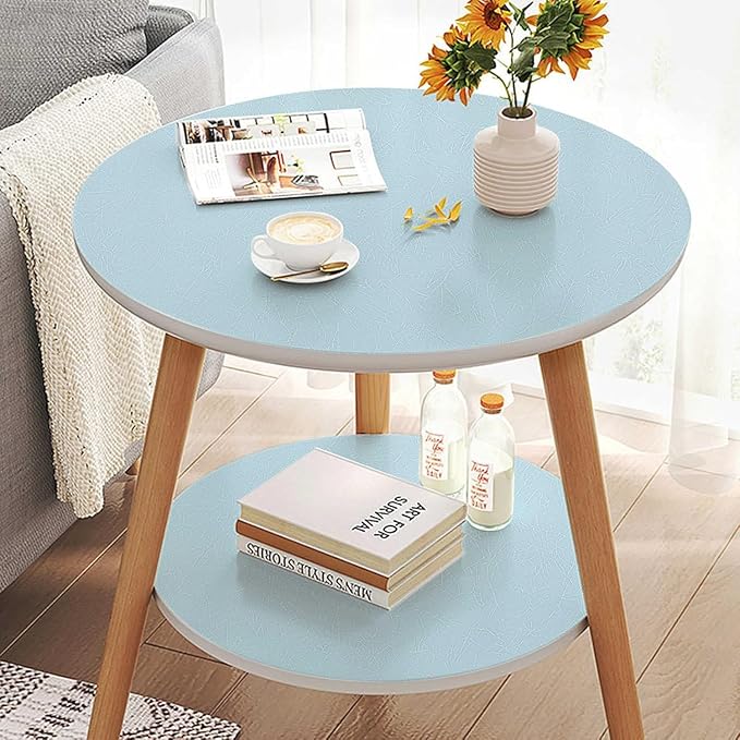 Abyssaly Blue Contact Paper Peel and Stick Wallpaper 15.7" X 118" Removable - Image 7
