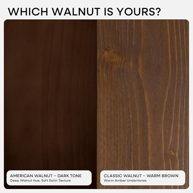 Homeforia Classic Walnut 12 inch Floating Shelf, High End Solid Real Wood Small - Image 7