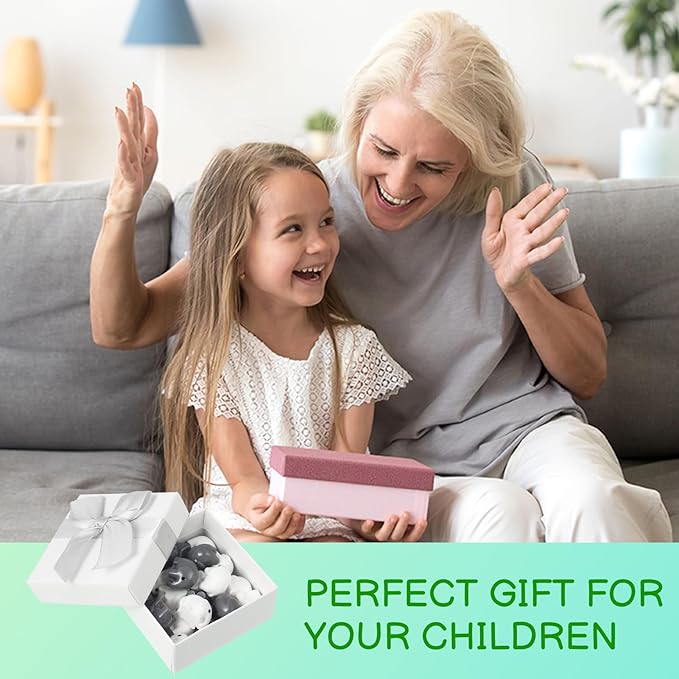 100 Pcs Mini Resin Elephants Miniature Animal Figurines Cute Elephants Fairy Garden Miniature Moss Landscape DIY Home Decor Terrarium Crafts Fairy Garden Decoration Accessories(Black,White)