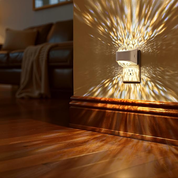 Briignite Night Light, Night Lights Plug into Wall, LED Projector Night Light - Image 8