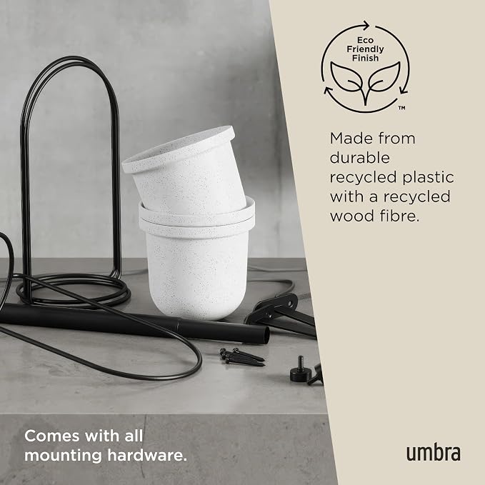 Umbra Triflora Hanging Planter for Window, Indoor Herb Garden - Image 6