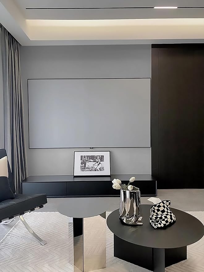 Dimoon 236''x17.7'' Grey Peel and Stick Wallpaper Contact Paper Modern Self - Image 9