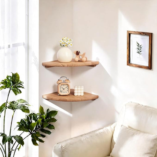 Gieanoo Floating Corner Shelves - Image 2