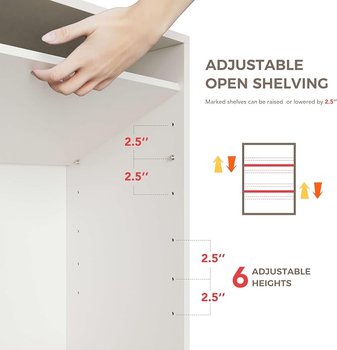 Furnaza Wall Cabinets for Laundry Room, Shaker Wall Mounted Kitchen Cabinets - Image 8