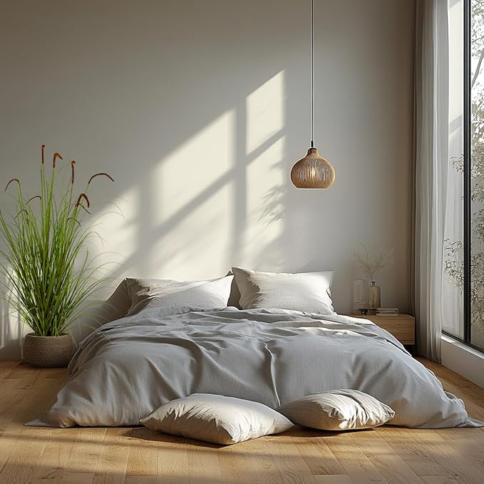 Artificial Plant 5ft(2pack) Tall Artificial Grass Plant,Faux Plants Indoor Home Decorative Artificial Plants & Flowers in Pot Fake Plant, House Plant Indoor