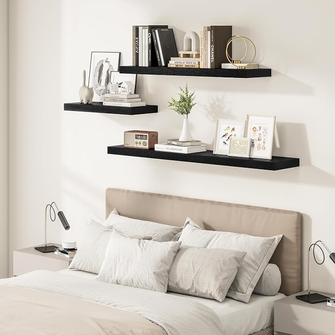 Vivelove 2 inch Thick Floating Shelves - Image 9