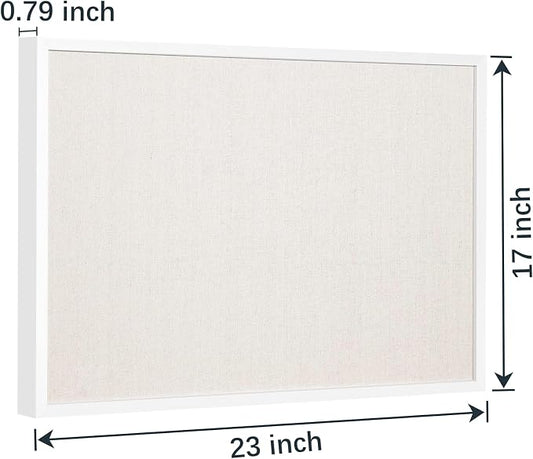 OWLKELA 17"x23" inch Linen Cork Board, - Image 2