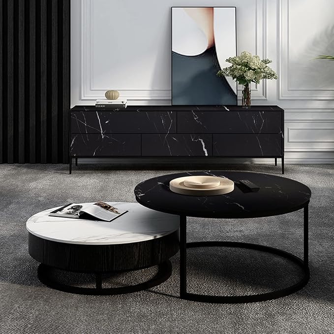 practicalWs 23.6''×118'' Marble Contact Paper Black/White Peel and Stick - Image 9