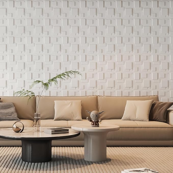 Art3d 100 Pack Decorative 3D Wall Panels, 97 Sq.Feet PVC Interior Wall Décor - Image 6