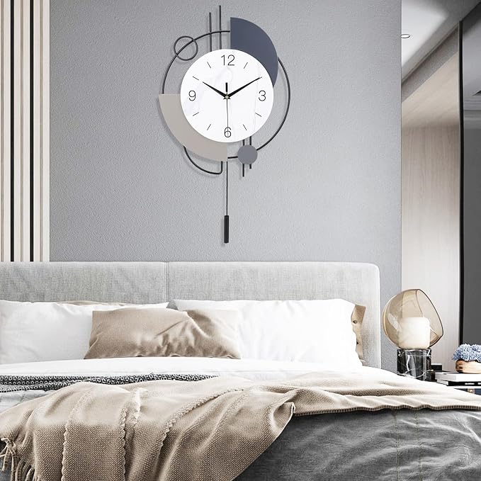 Dankeit Wall Clock, Silent Non-Ticking Quality Quartz Battery Operated - Image 7