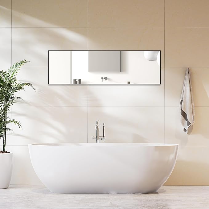 Sweetcrispy 59"x16" Full Length Mirror, Leaning or Standing Full Body Mirror - Image 9