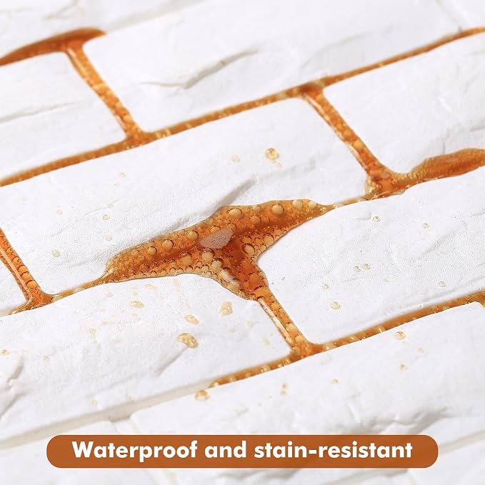 Circloophs 20 Pcs 3D Wall Panels Peel and Stick - Image 9