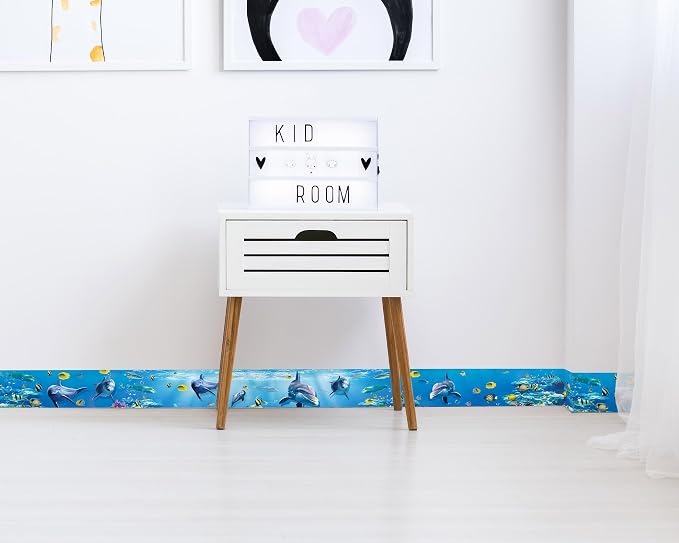 FLFK Peel and Stick Wallpaper Border Wall Decals - Image 6