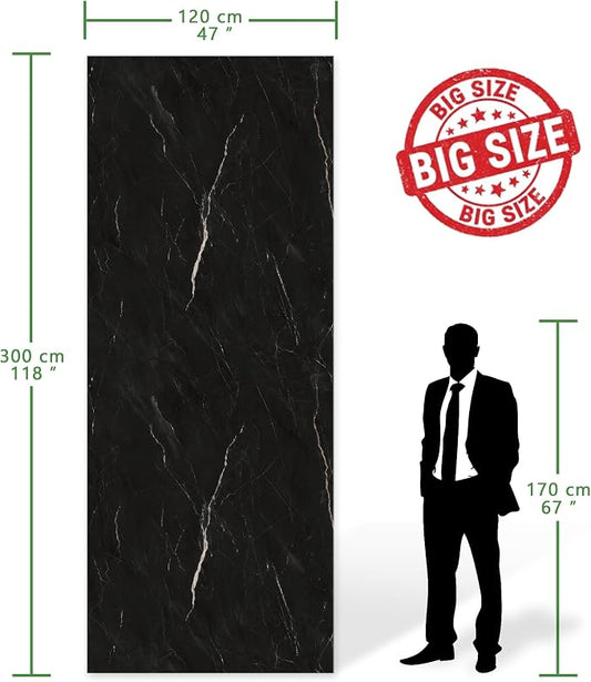 Marble Peel and Stick Waterproof Wall Paneling, Covers 38.75 Sq. Ft. - Image 2