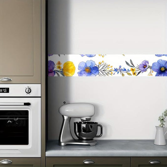 HOMETITUTE Wallpaper Border 4x196 Inch Peel and Stick Wall Border Wallpaper - Image 2
