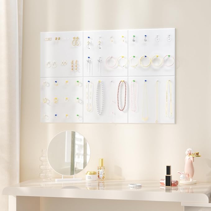 Neatsure Large Cork Board for Wall, 6 Panels Felt Tiles Tack Push Pin Board for - Image 6