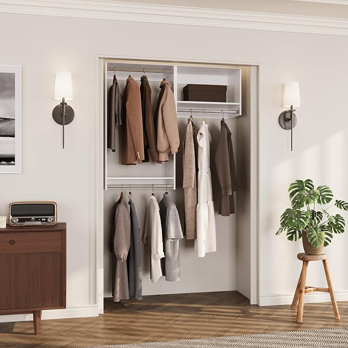 ROOMTEC Modular Closet System, Wooden Tower - Image 9